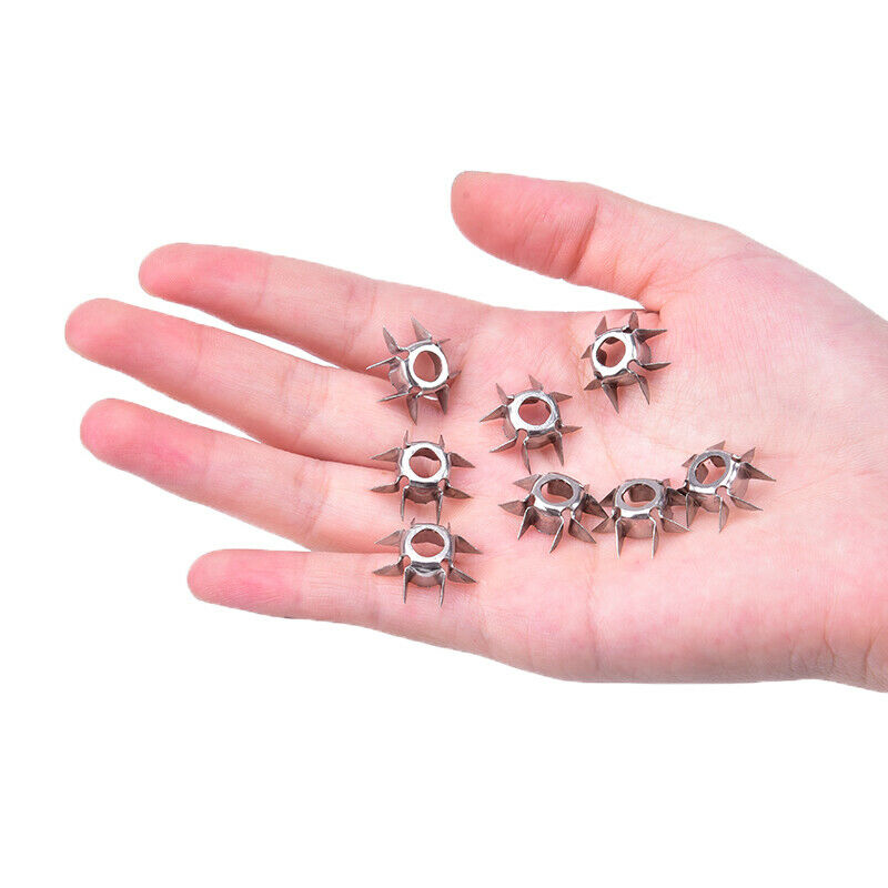 2Pcs 23Grain 8 Paw Archery Hunting Points Arrowheads Target Tips Accesso-.l8