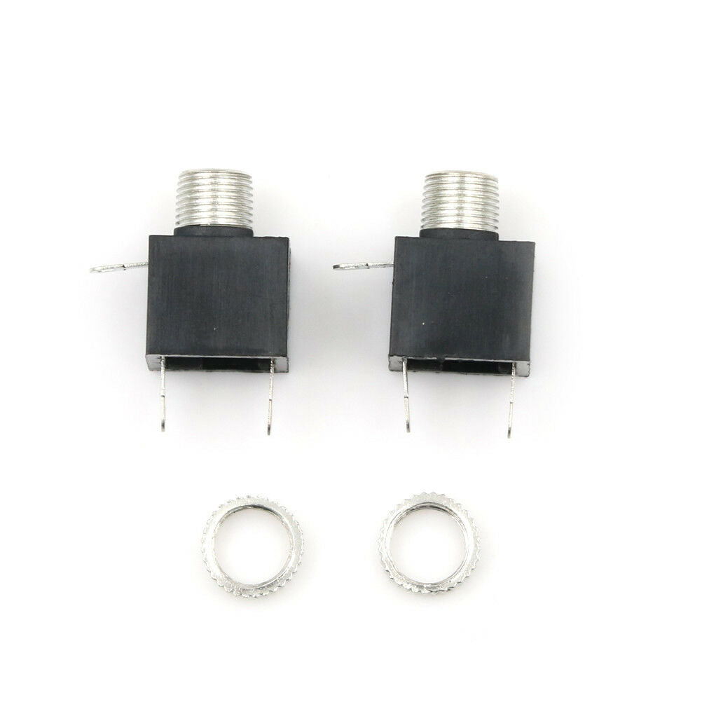 20pcs 3.5mm Female Connector 3 Pin Headphone Jack Socket Mono Channel PJ-301M DF