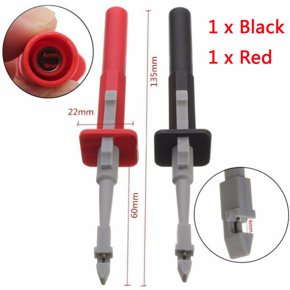 2Pcs/set safety test clip insulation piercing probes for car circuit detecGR
