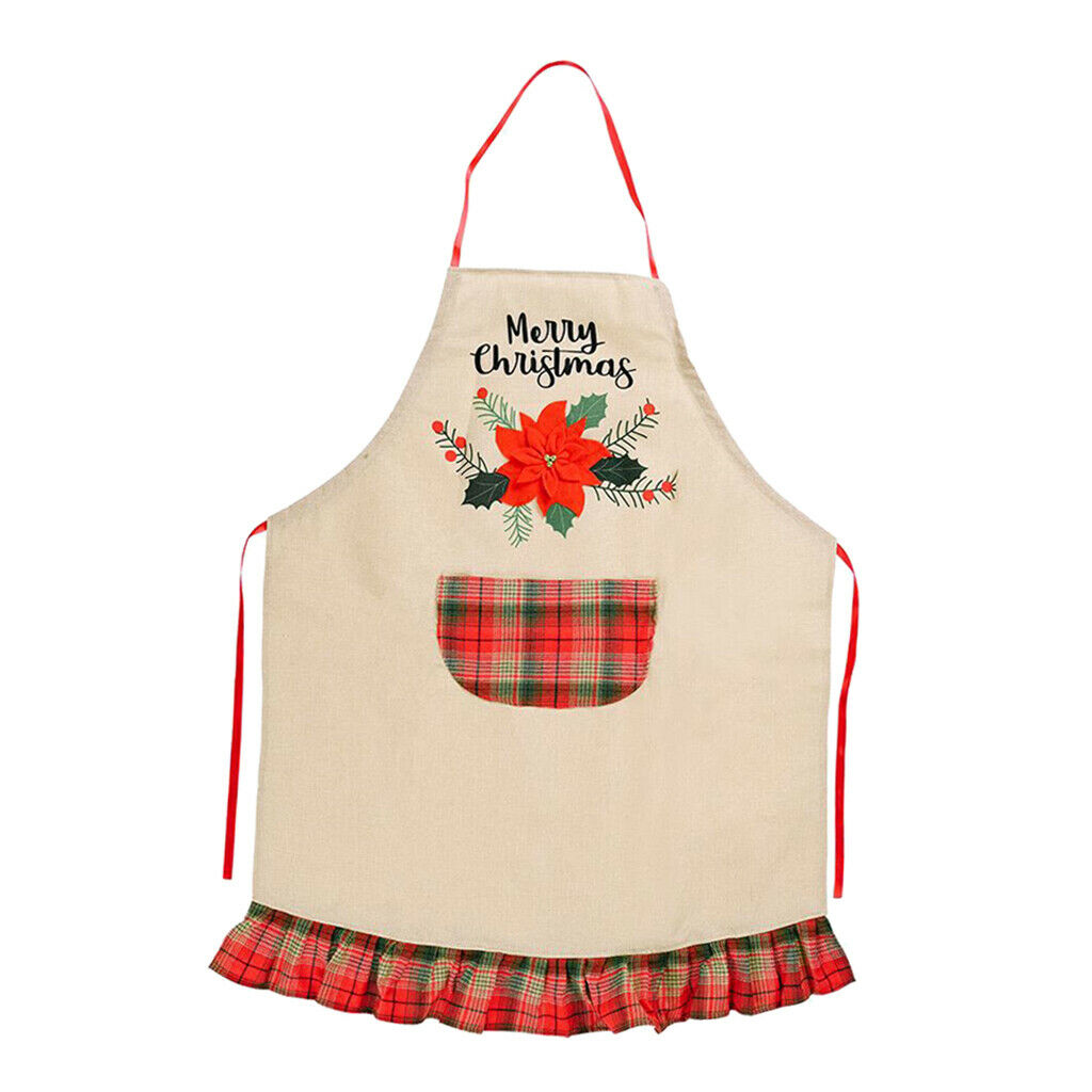 Chef Aprons Kitchen Baking Butcher Cooking Kitchen Catering BBQ Bib Pockets