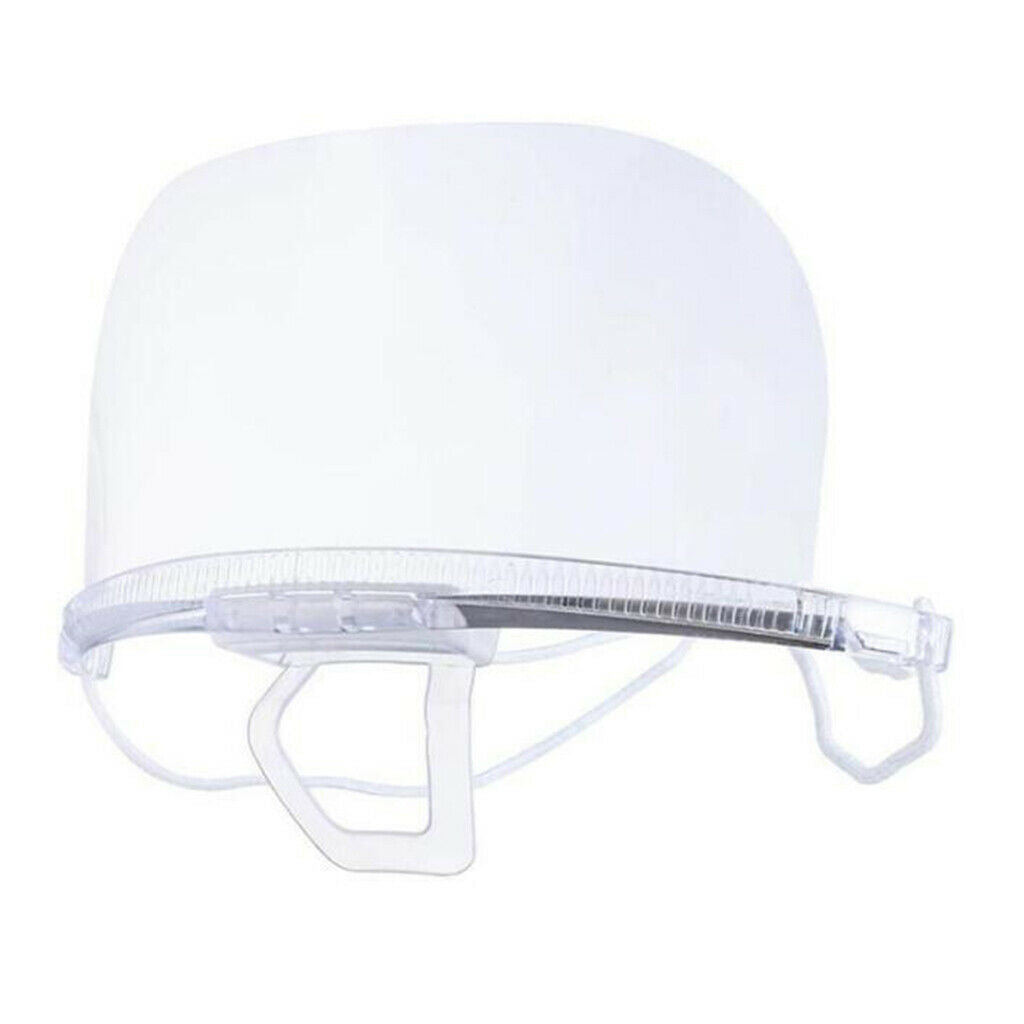10PCS Transparent Mouth Shield Visor Cover Protective Restaurant Hotel