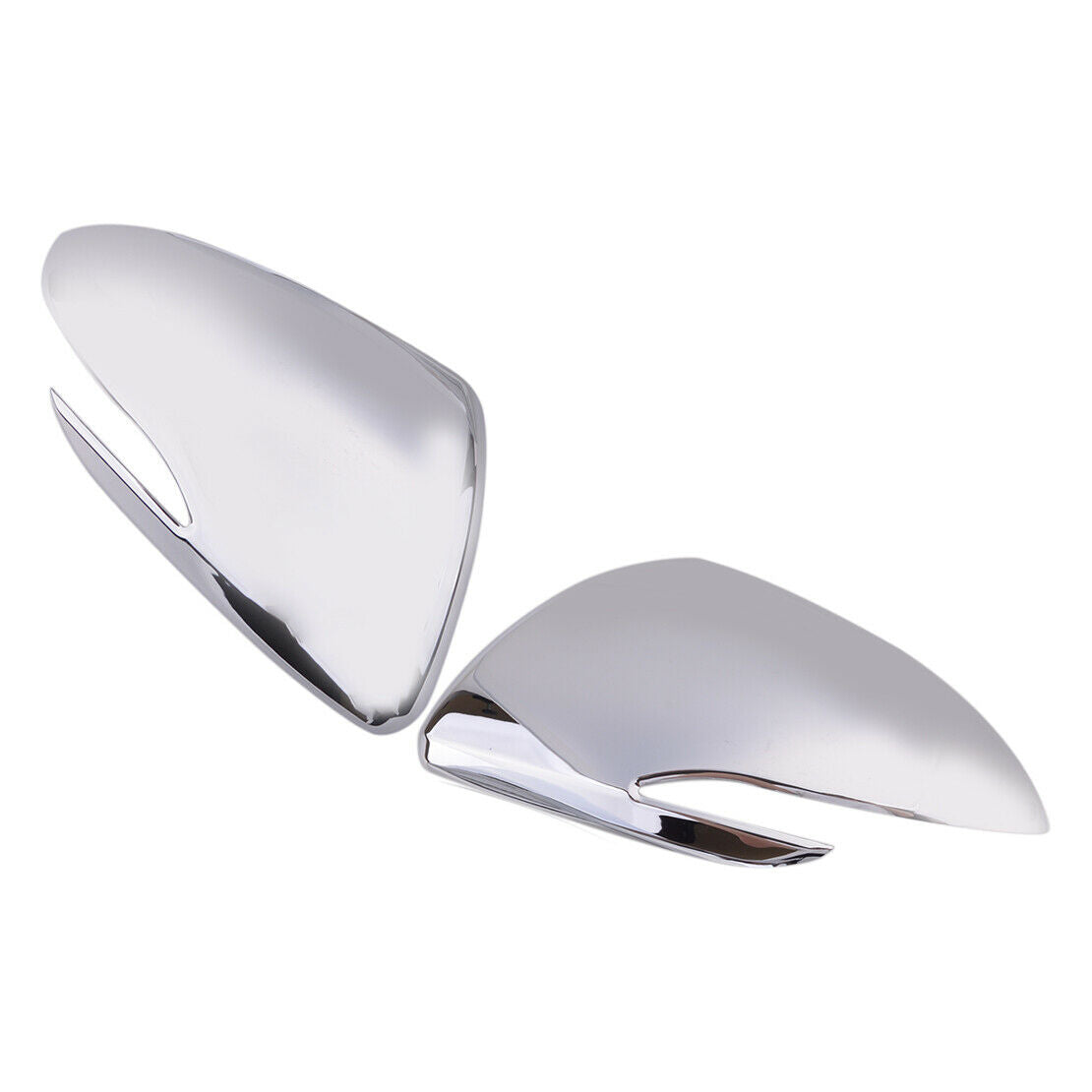 New Chrome Rearview Mirror Cover Cup Trim Fit for Hyundai Elantra 2017-19
