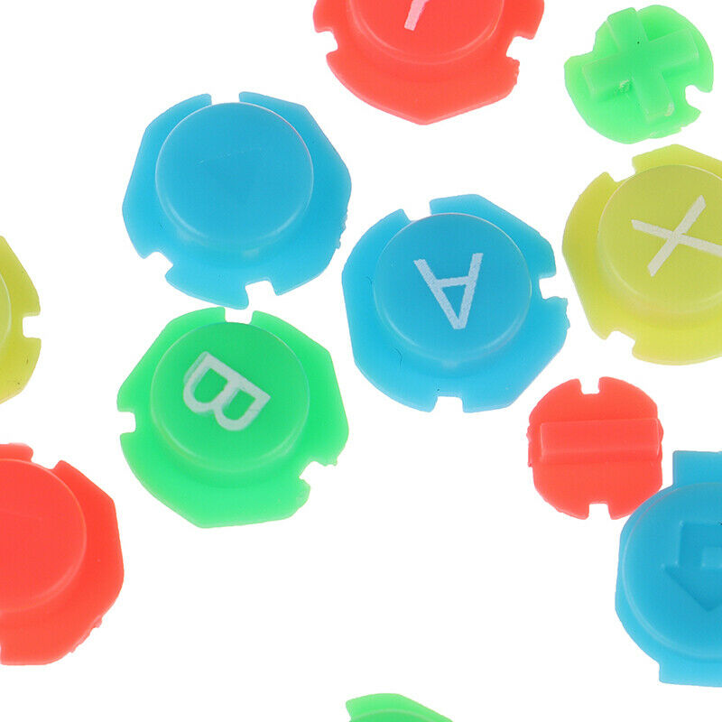 Colorful ABXY Directions Buttons Joystick for NS Joy-con Left Right Controlle FG