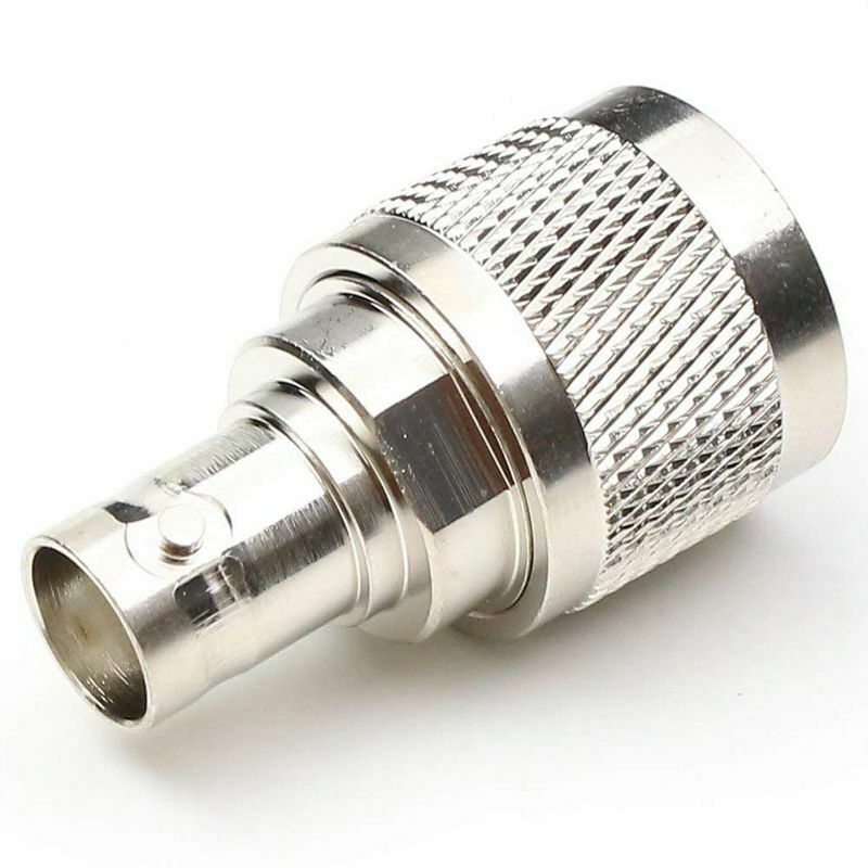 2pcs RF coaxial coax adapter BNC female to UHF male PL-259 R5X8X8
