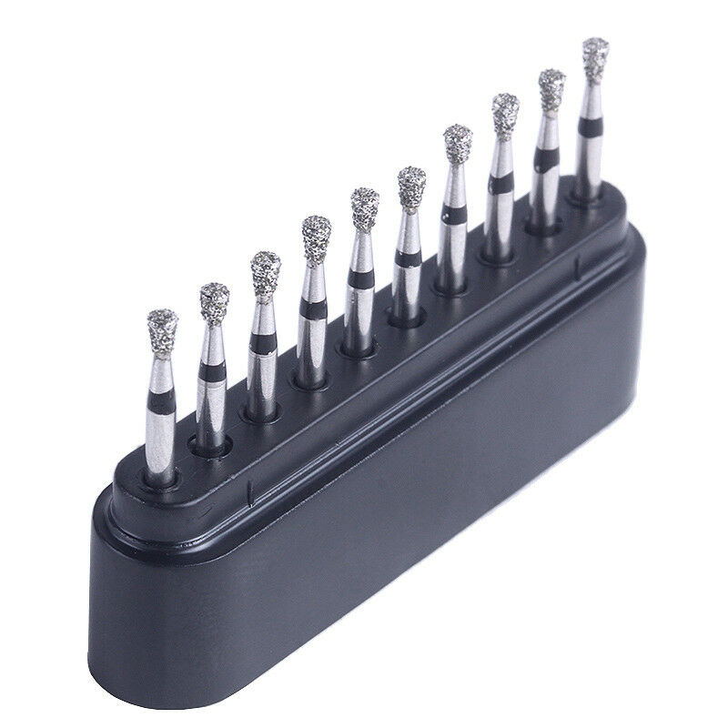 100 Kits Dental Diamond Burs SI-48S Special Form for High Speed Handpiece AZDENT