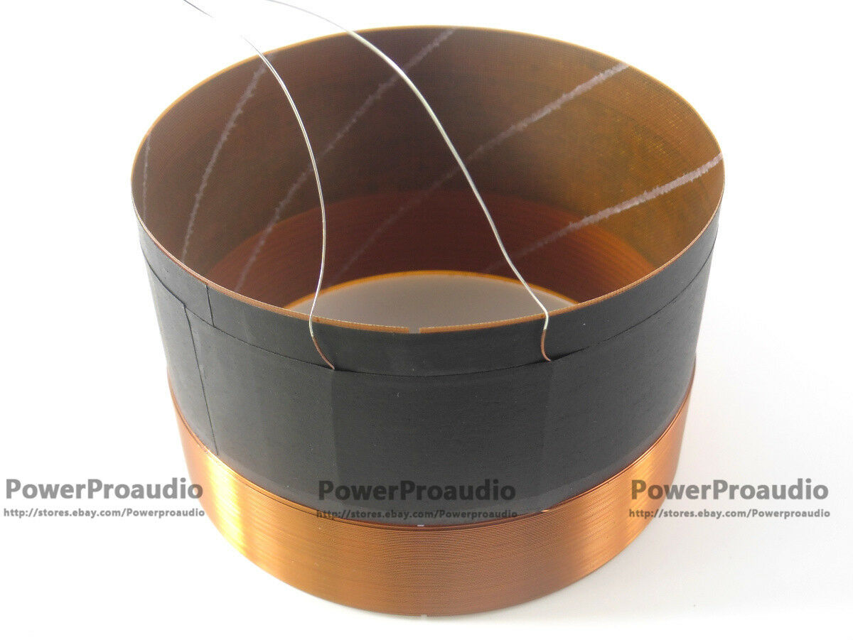 1PCS 100MM Audio Bass Speaker Voice Coil Subwoofer Woofer Sound 2 Layers