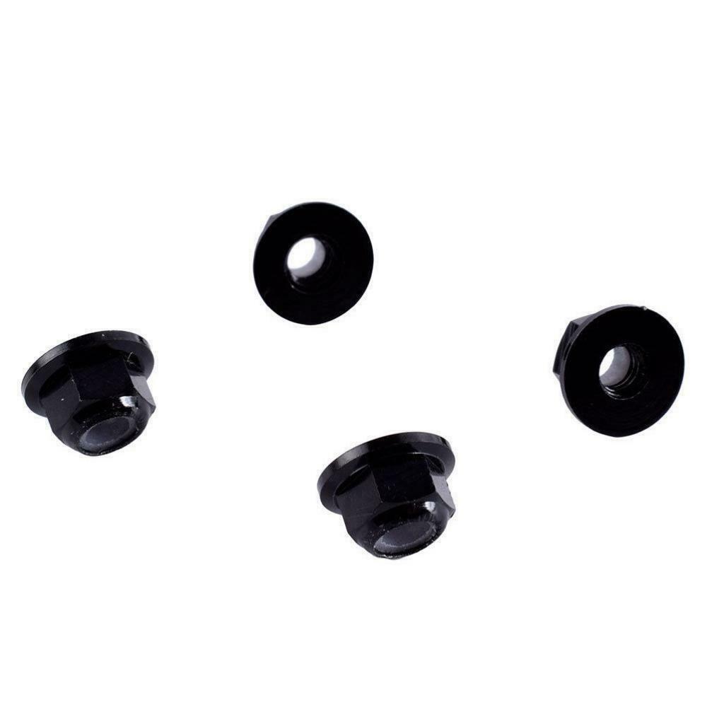 10x Steel M4 4mm Fastener Nuts Fit for 1:10 HPI HSP Savage ZD Racing Axial