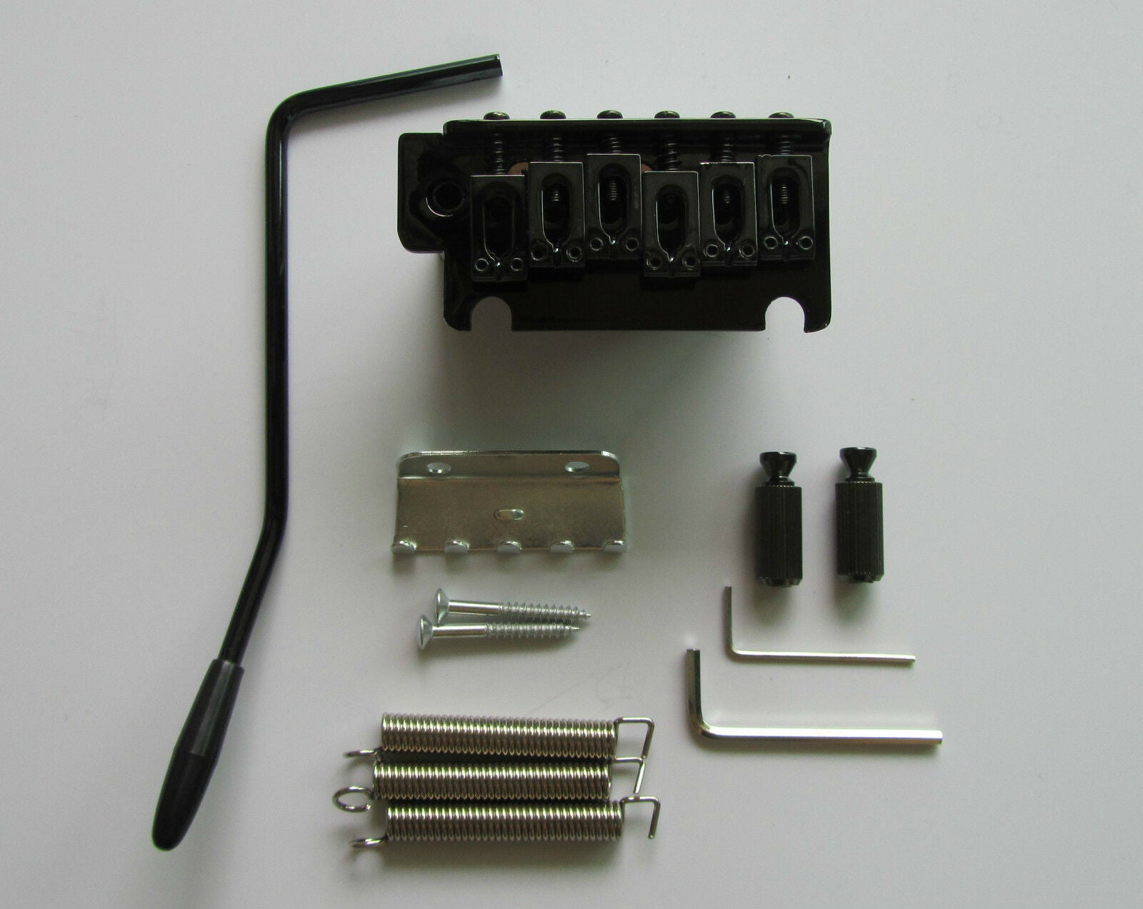 Black 2 Point Guitar Tremolo Bridge Locking System for Strat