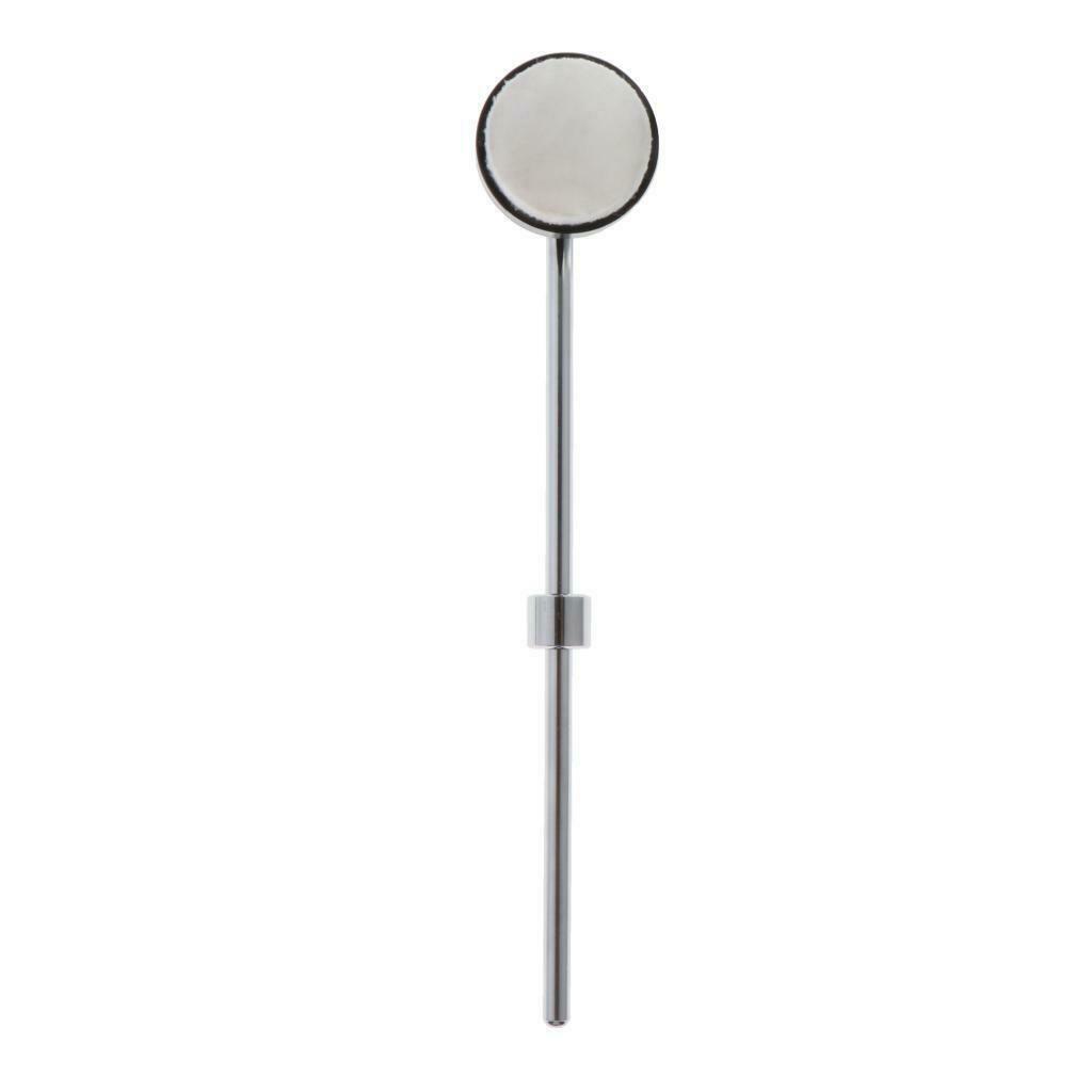 Bass Drum Pedal Beater Head Mallet Hammer Head Stainless steel shaft Accs
