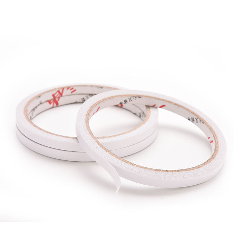 2 Rolls of 6mm Double Sided Super Strong Adhesive Tape for DIY Craft .l8