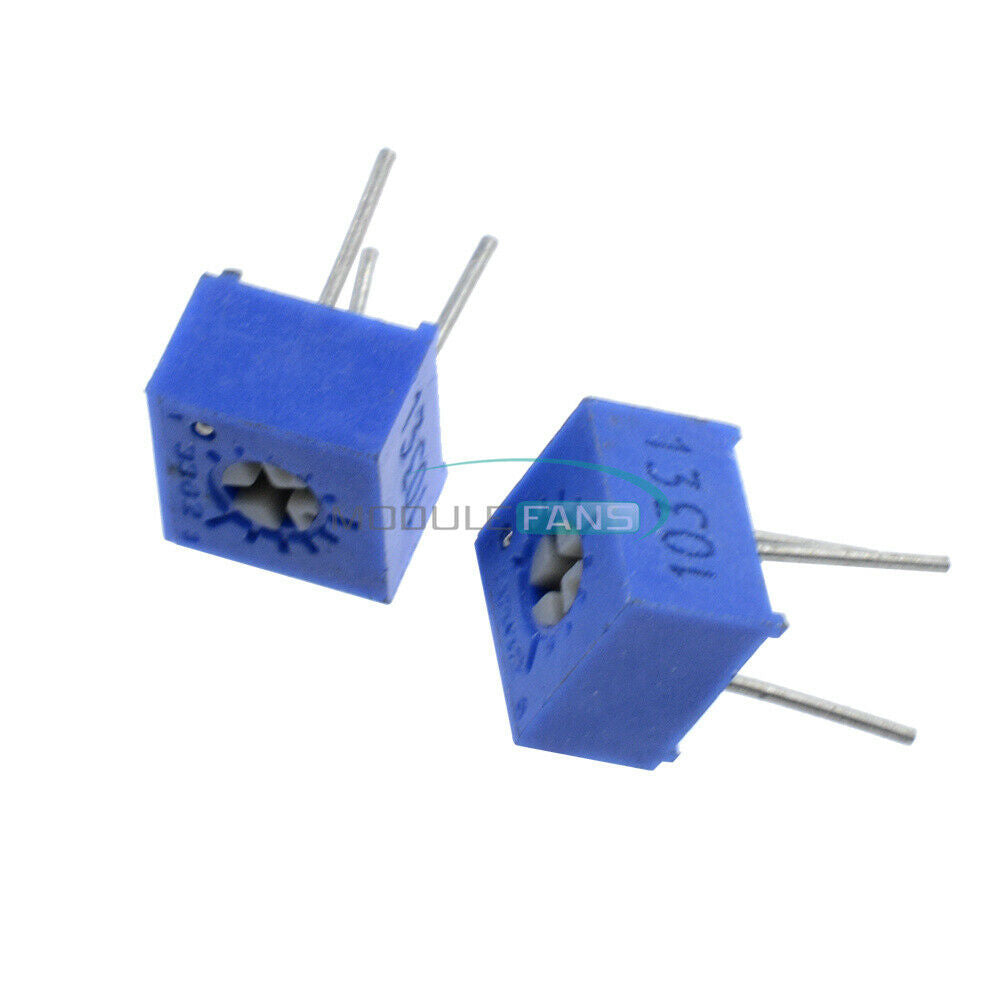 10PCS High Precision 3362P-103 10K ohm Variable Resistor Potentiometer 3362P