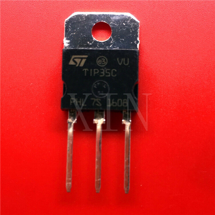 10pcs TIP35C NPN Silicon Power Transistor