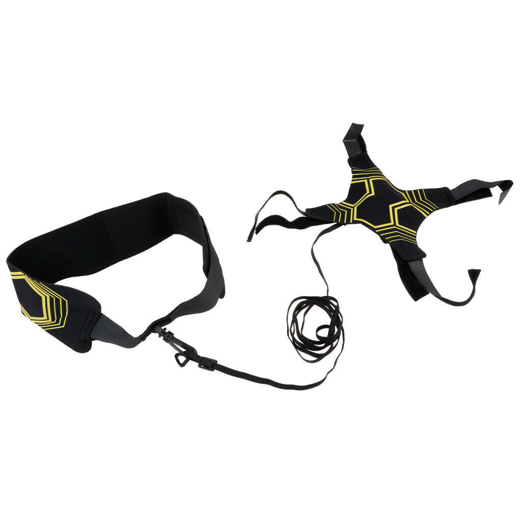 Football Trainer Control Skills Solo Soccer Practice Training Aid Equipment
