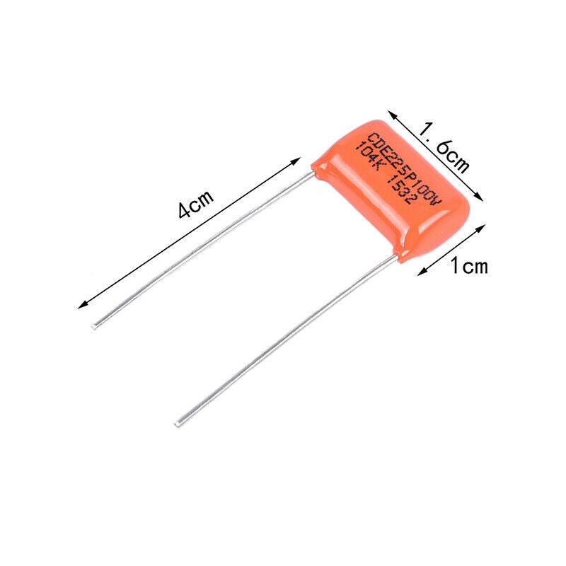Guitar Capacitors 0.1uf 104K For Electric Guitar Electric Bass Capacito.l8