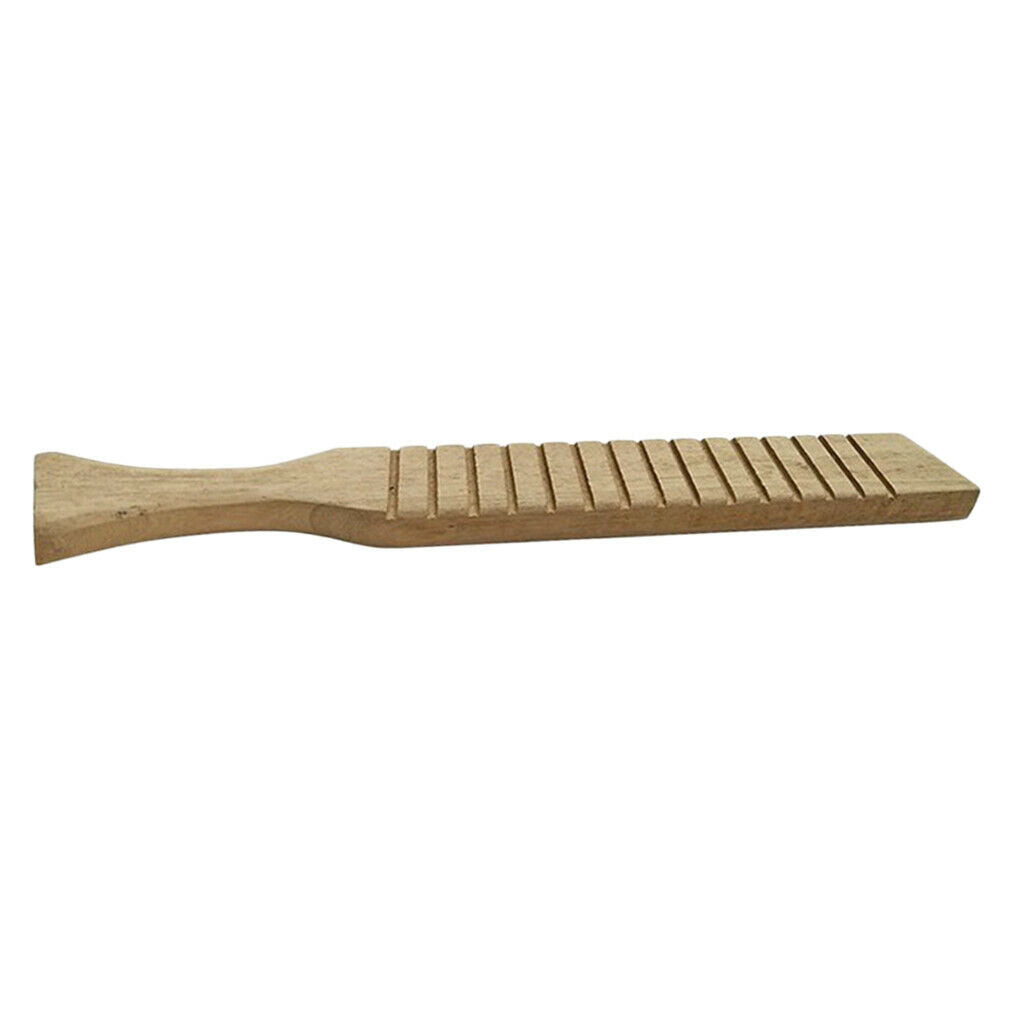 Wood Smooth Pottery Tools Clay Paddle Tool for Kitchen Clay and Pottery Studio