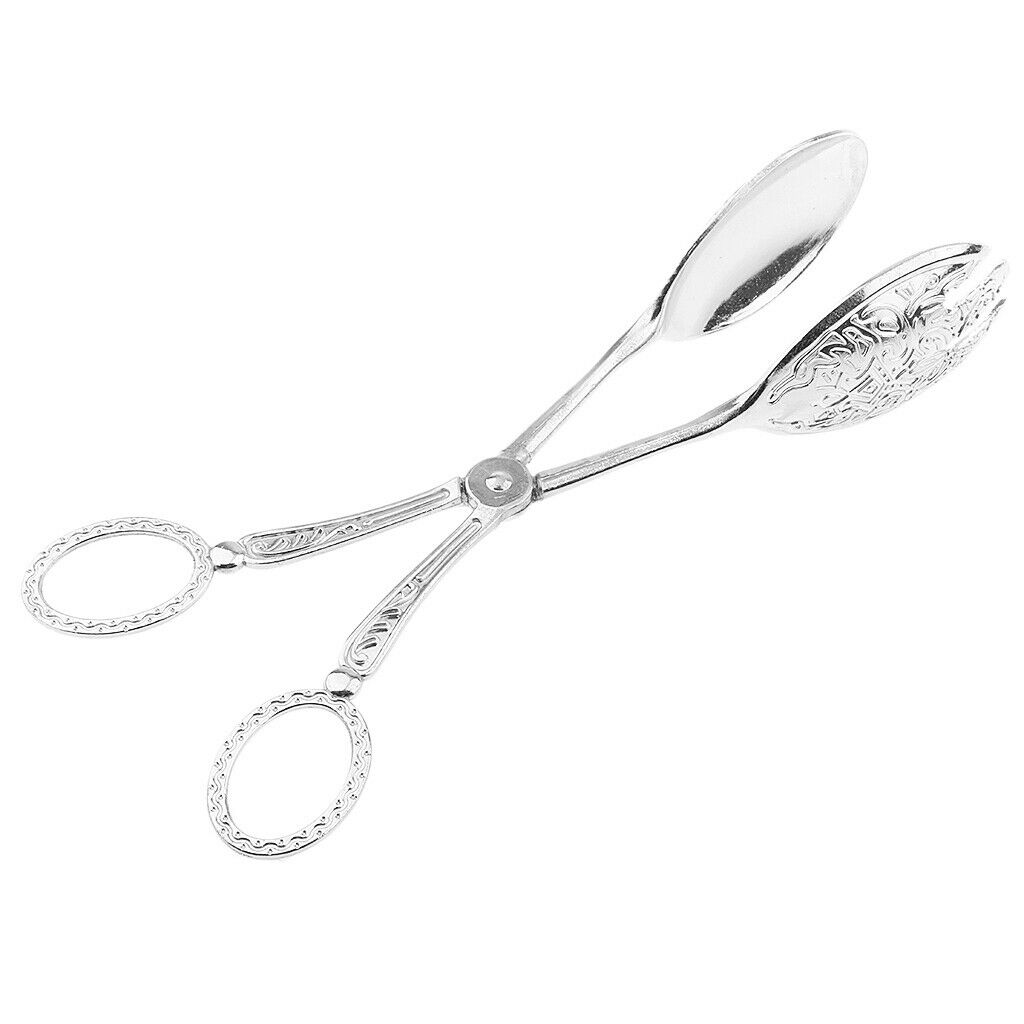Set of 2 Buffet Tongs Buffet Party Catering Serving Tongs Salad Cake Bread