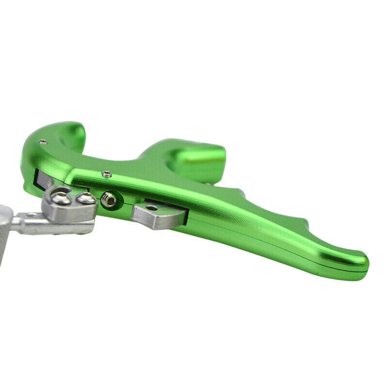 4 Finger Grip Caliper Arrow Release Aids 4 Compound Bow Hunting Archery Green