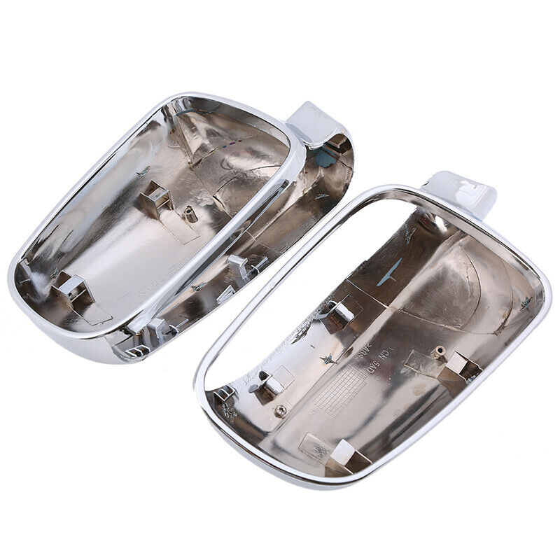 Pair Door Wing Rear View Mirror Case Cover L+R For Volkswagen Golf MK4 2000-2007