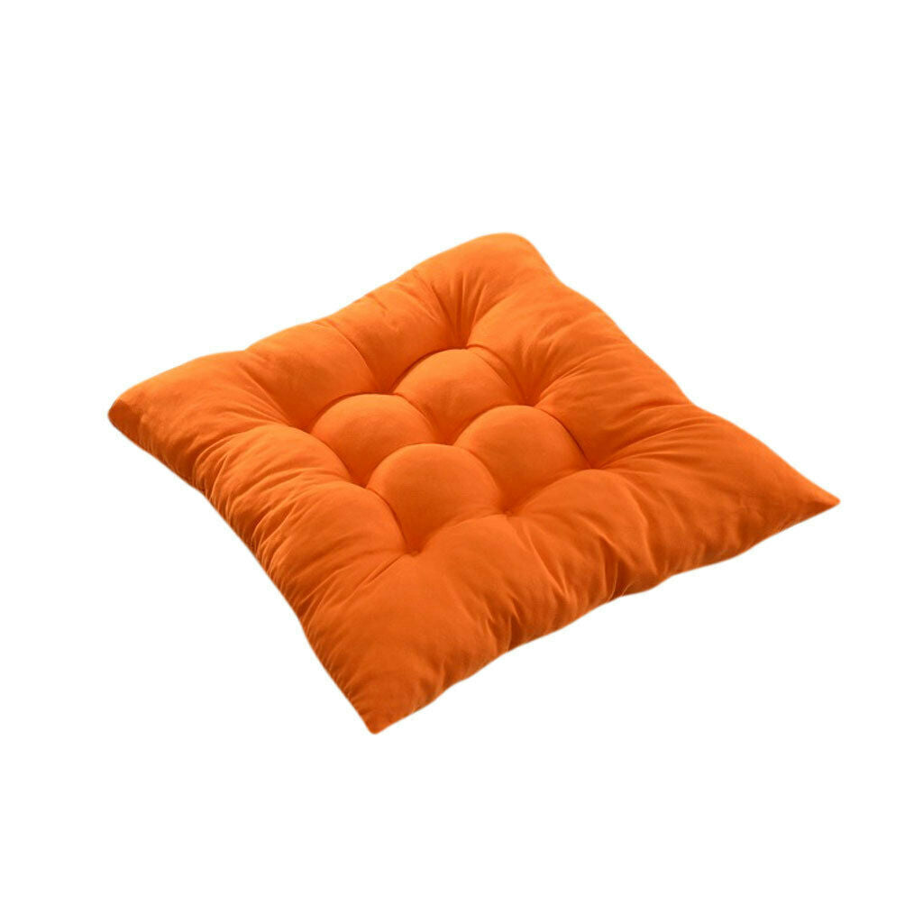 Chair Cushion Seat Pads Seat Cushion Outdoor Dining Garden Home Decor-Orange