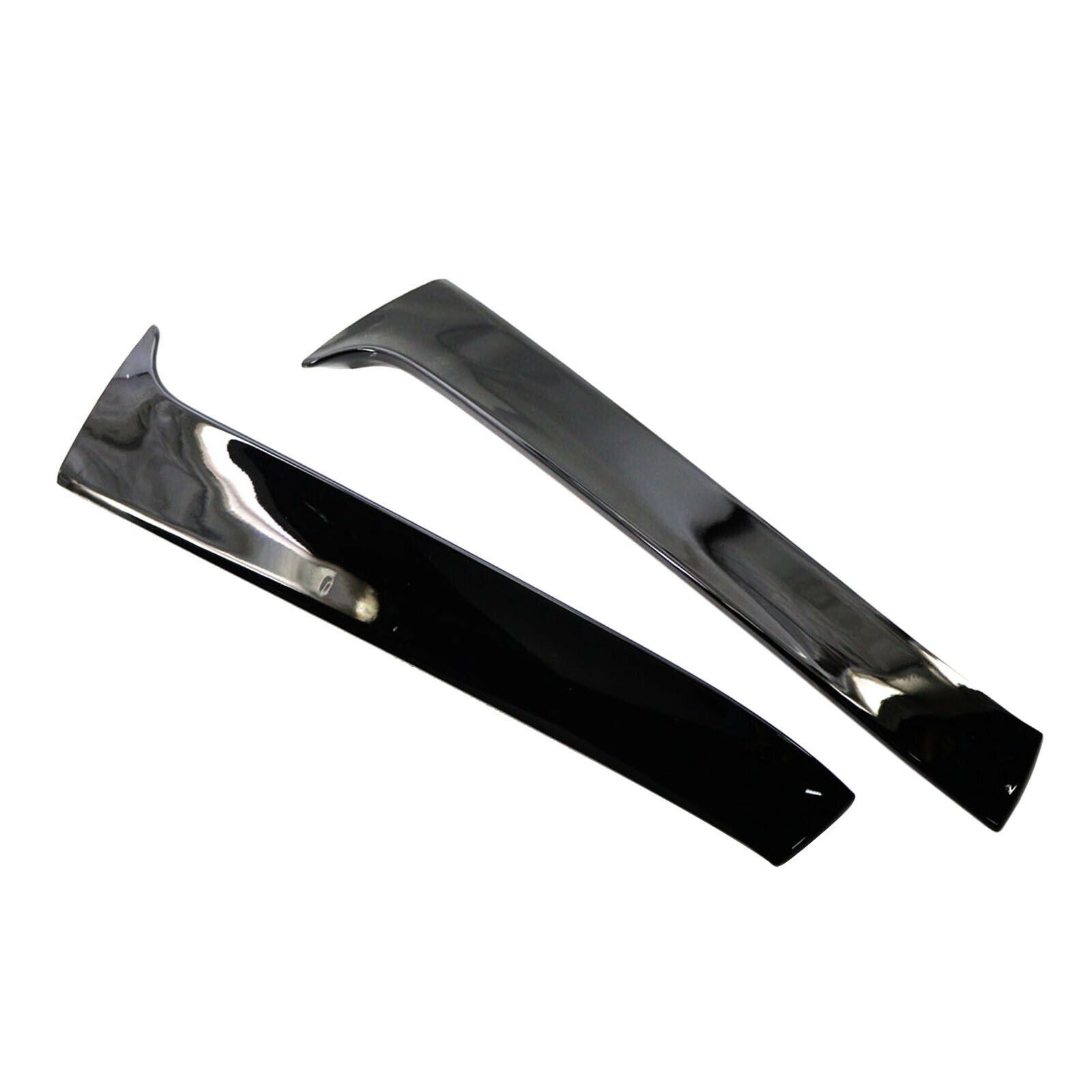 2x 2Pcs rear window spoiler fenders for VW Golf 7 R Variant Wagen Gloss