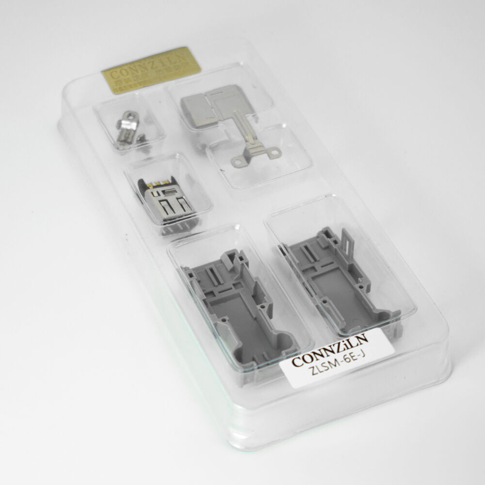 10sets SM-6E 54280-0609 1394 6pin Female Connector Replace For JZSP-CMP9-2-E