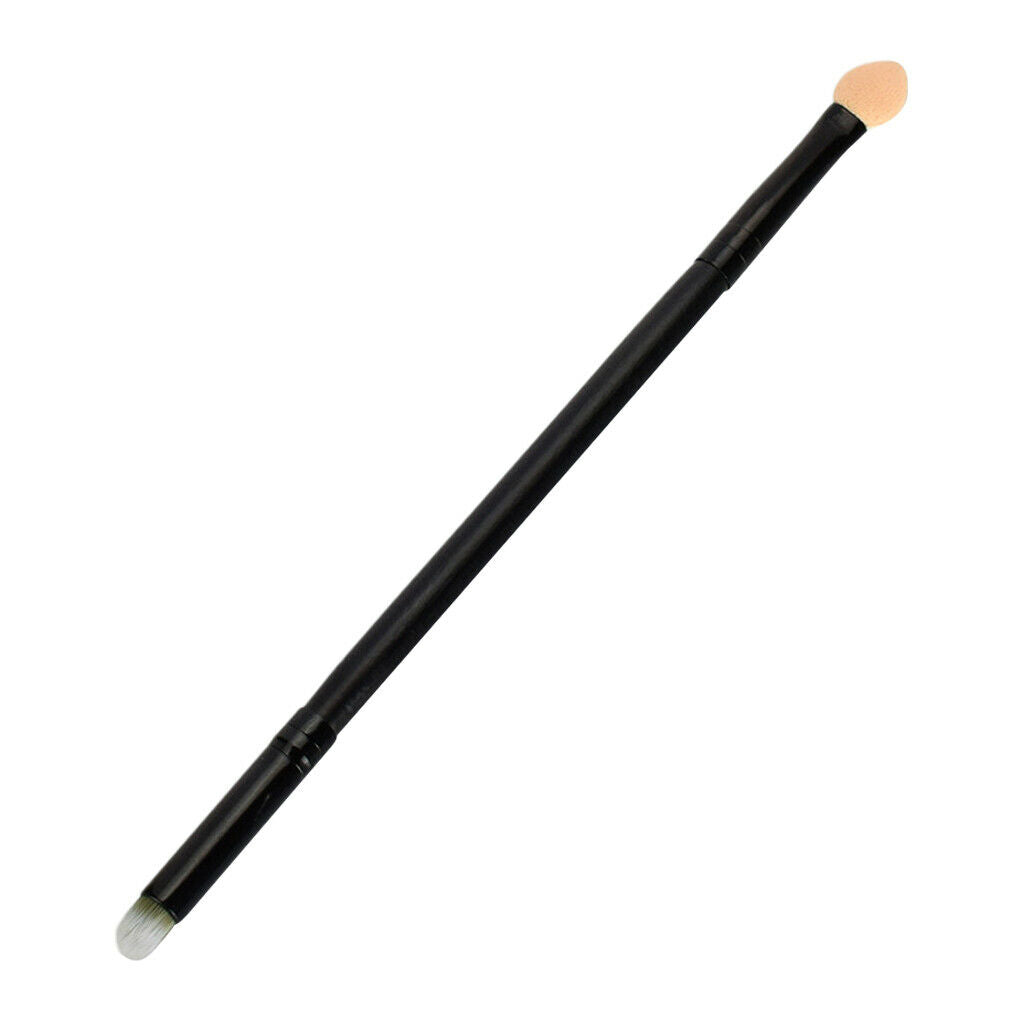 1x Double Ended Make Up Eye Shadow Sponge Brush Eyeliner Stick Applicator