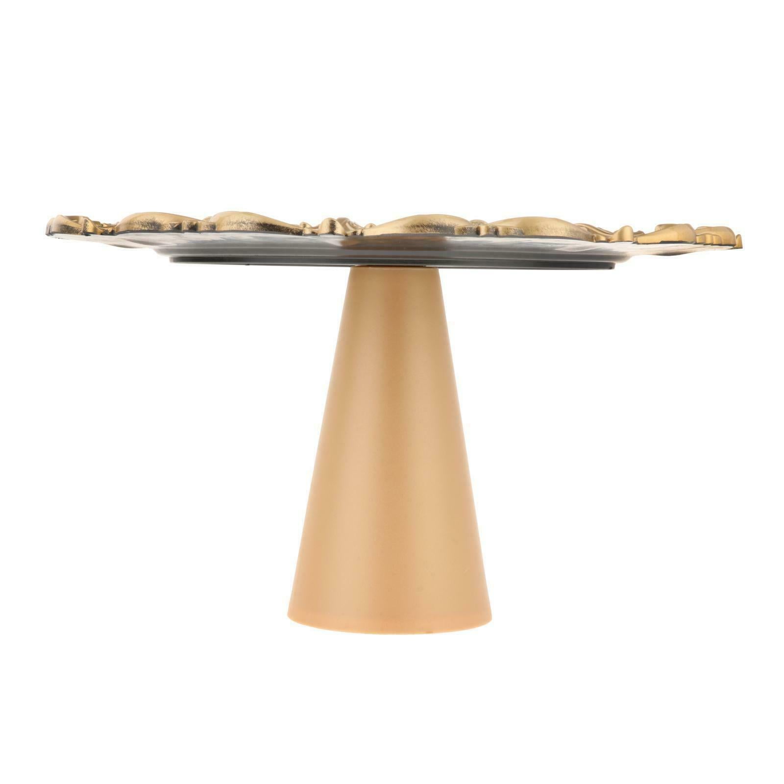 Table Cake Stand On Pedestal Dinner Candy Fruit Dining Plate Tall Tray Shelf