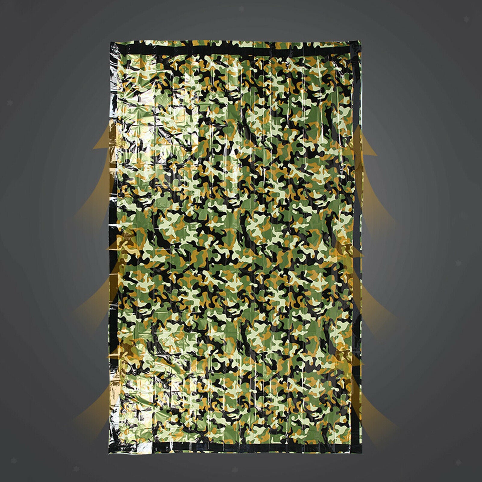 200cm Emergency Sleeping Bag Thermal Keep Warm Waterproof First Aid Blanket