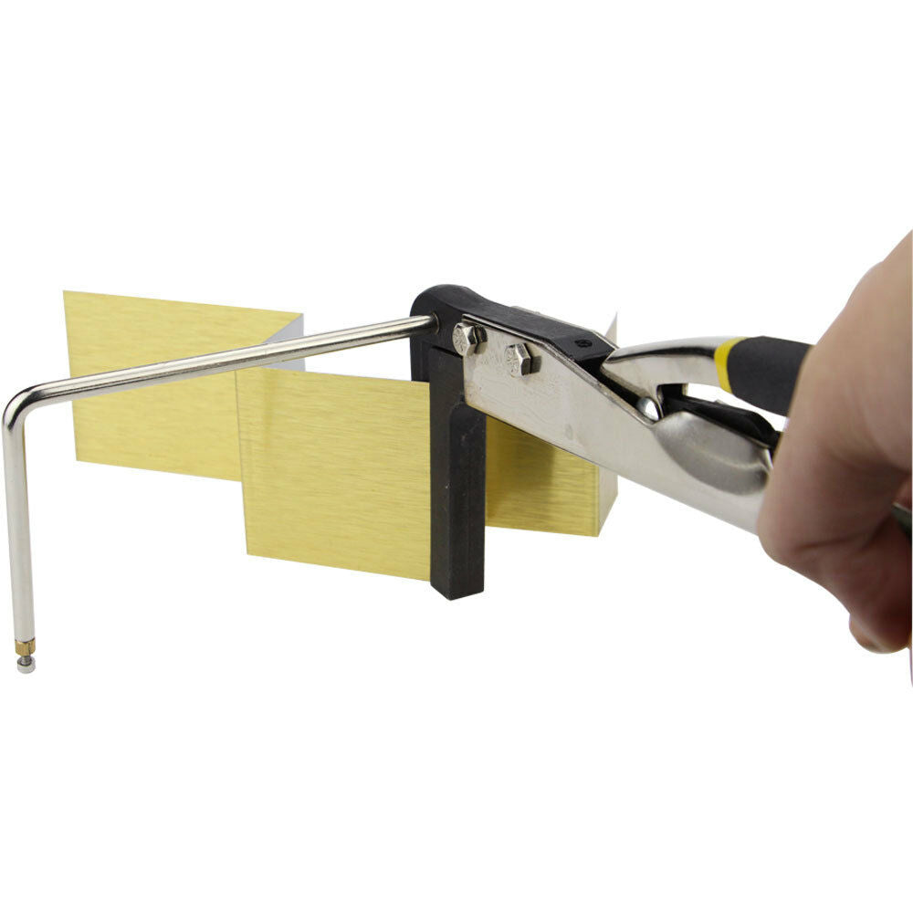 Sheet Metal Corner Folding Tool Stainless Steel Bending Pliers 3 Ich Stationery