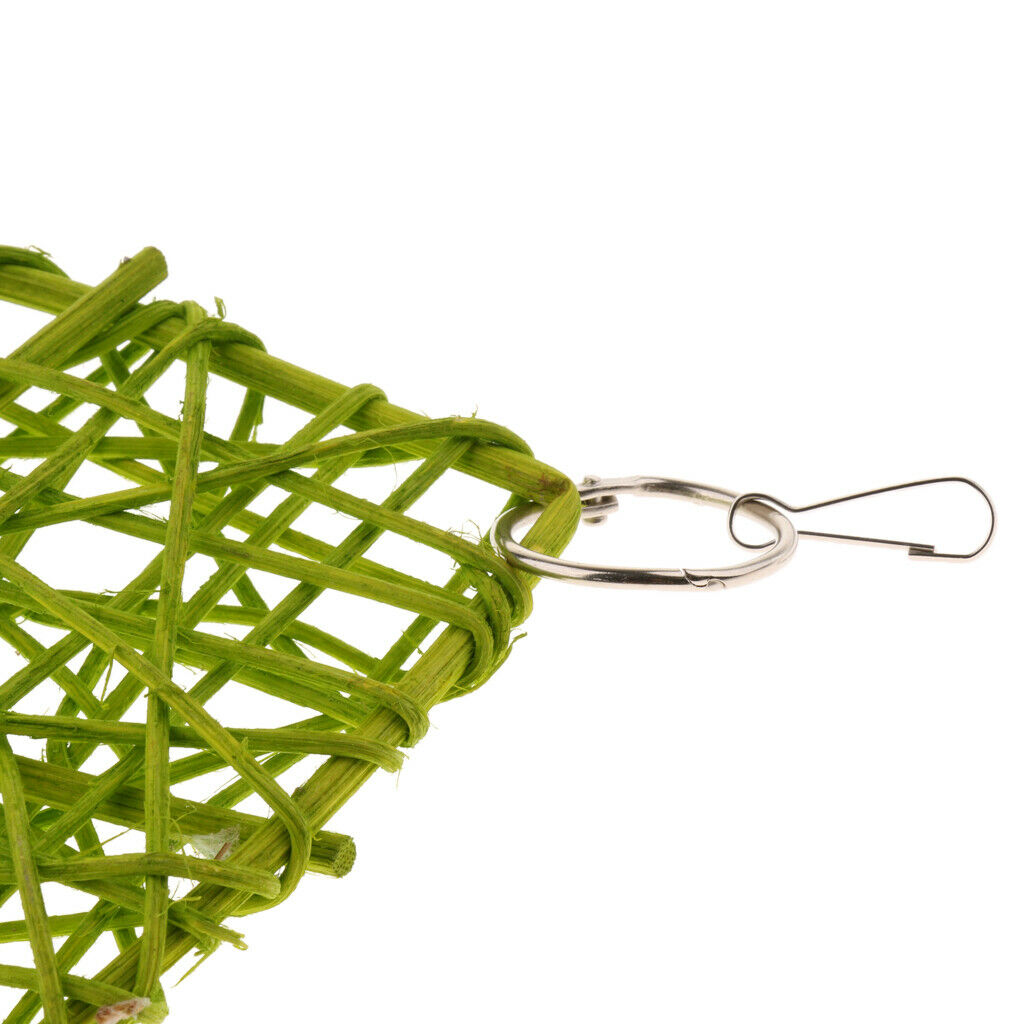 Natural Colorful Rattan Ball String Bird Chewing Knots Toys For Small Medium