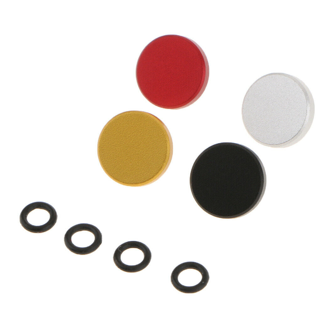 4 Pieces Flat Bulged Surface Release Button for   Hasselblad Canon