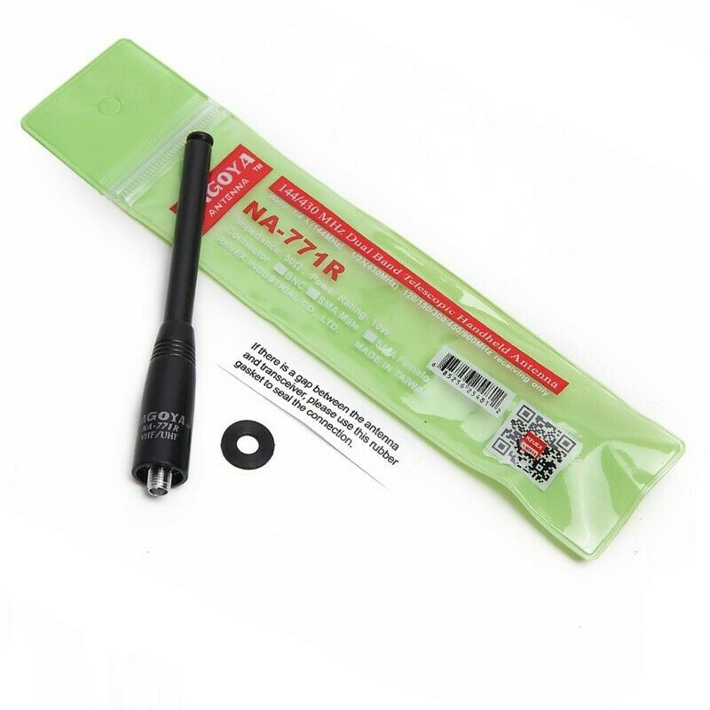 NA-771R Telescopic SMA-Female VHF/UHF Dual Band Antenna for BaoFeng UV-5R 888S