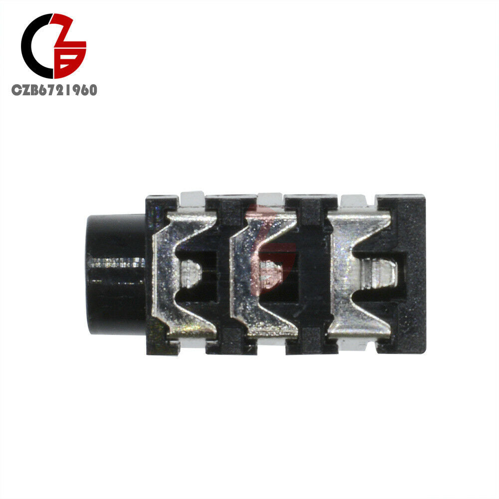 20Pcs 3.5mm Stereo Headphone 5Pin Audio Jack Earphone Socket