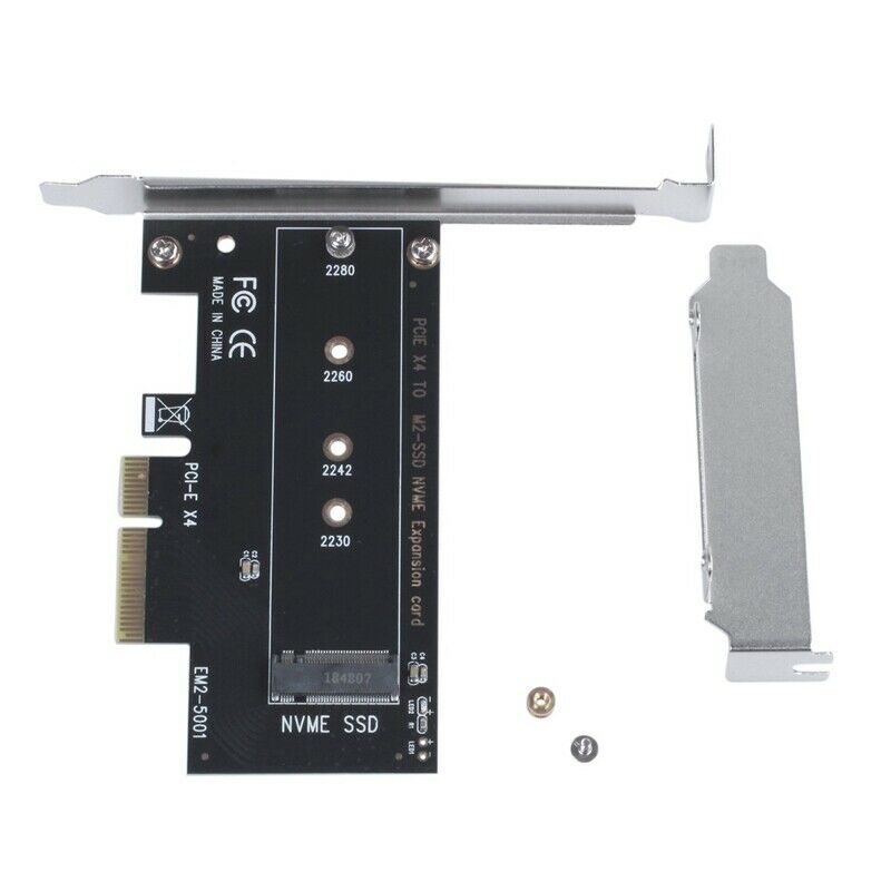 PCI-Express PCI-E 3.0 X4 to M.2 NGFF M Key Slot Converter Adapter Card M2 NvmeT6