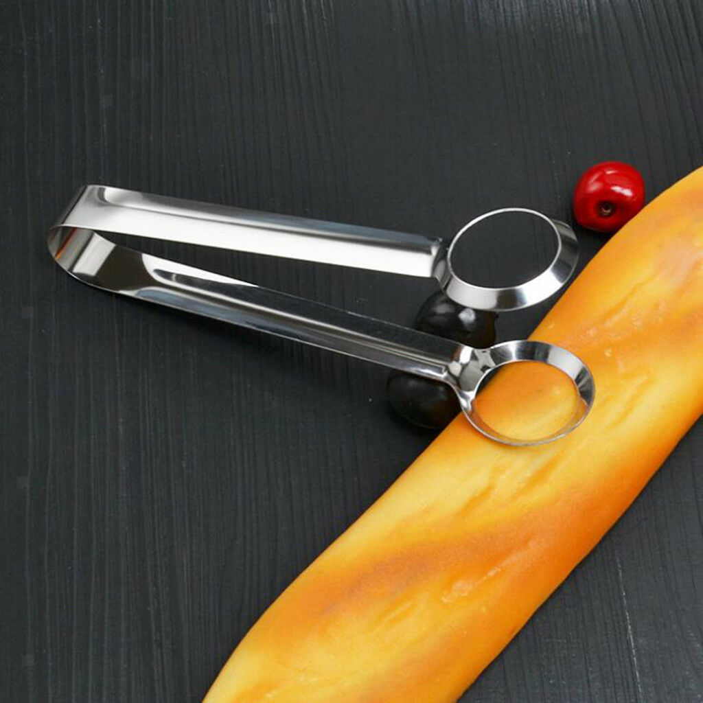 Tongs Salad BBQ Frying Food Bread Boiled Egg Serving Stainless Steel Tong