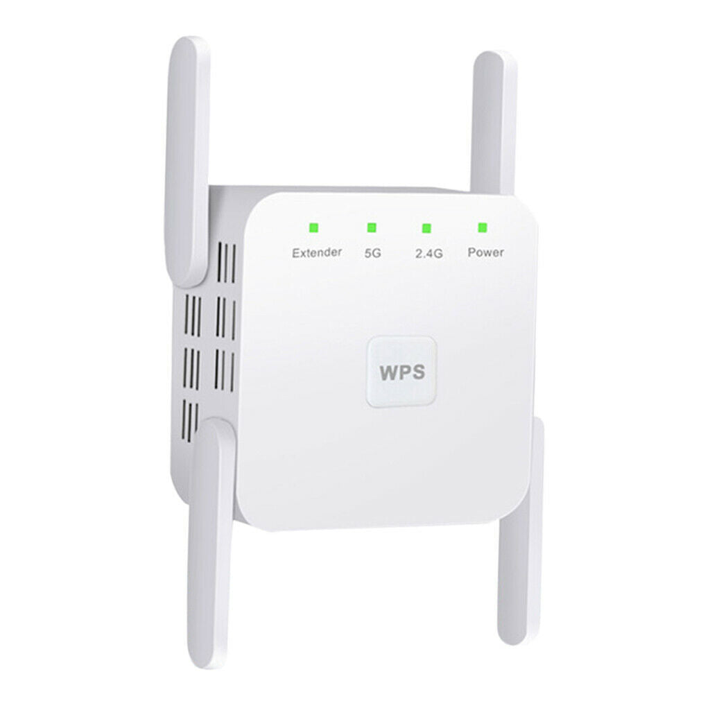 AC1200 WIFI WLAN Repeater Dual Band Gigabit RJ-45 2,4GHz/5.0GHz Extender EU