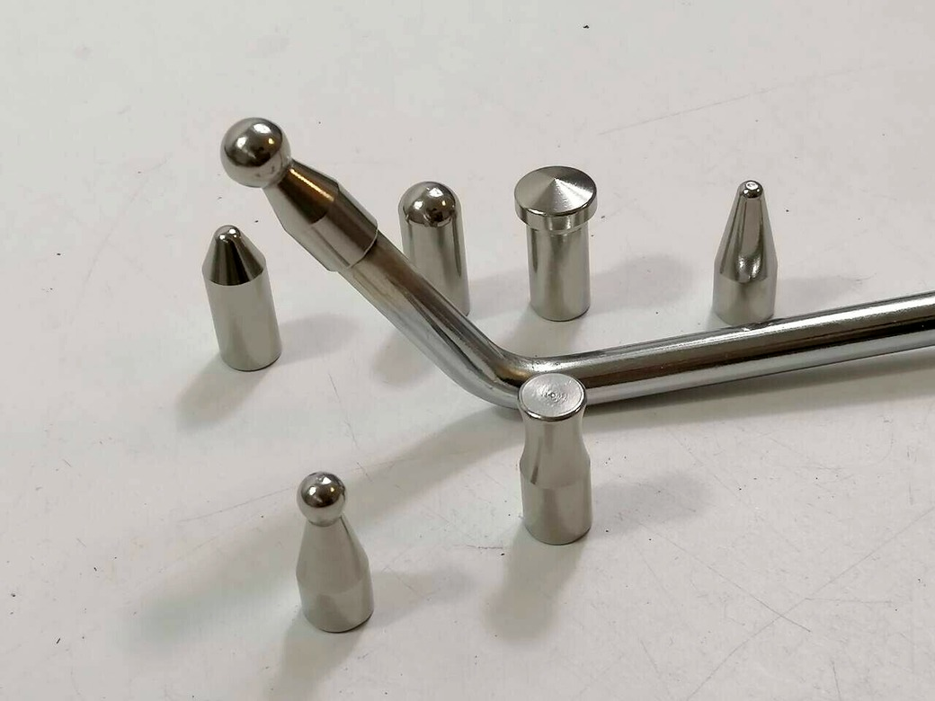 M8 Paintless Dent Repair tools, Auto Body Dent Removal Rod Tips,Hook tips tool