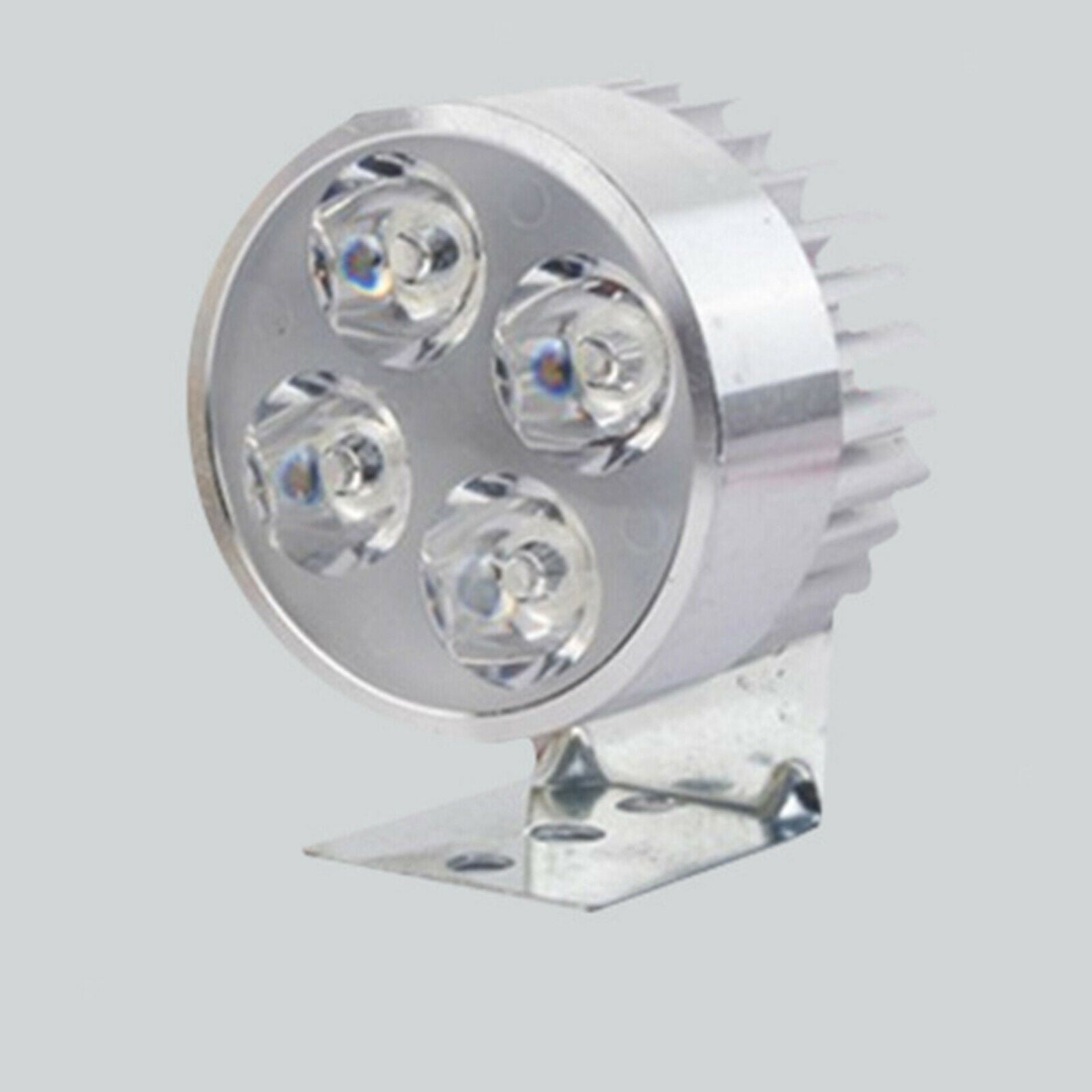 New Universal Motorcycle Motor Double LED Front Headlight Motorbike Headlamp