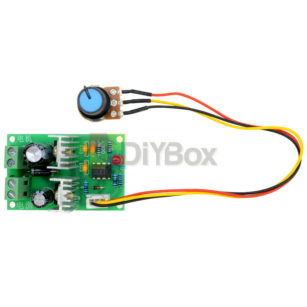 5Pcs DC12-36V Pulse Width PWM Motor Speed Regulator Controller Switch 12V 24V 3A