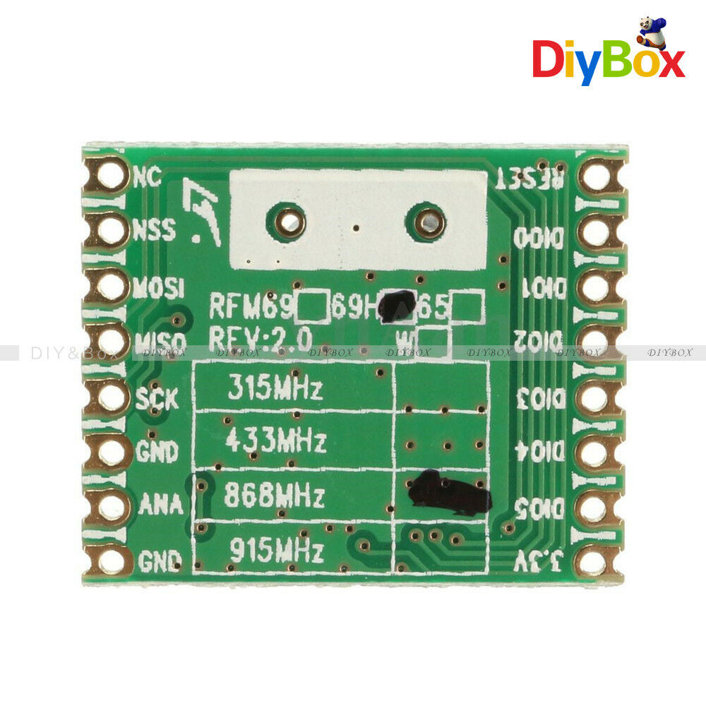 RFM69HW 868Mhz HopeRF Wireless Transceiver (RFM69HW-868S2) For Remote/HM