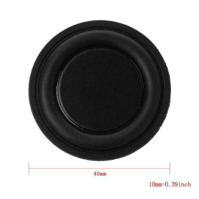 40mm Passive Radiator Subwoofer Speaker Vibration Membrane Bass Rubber Woofers