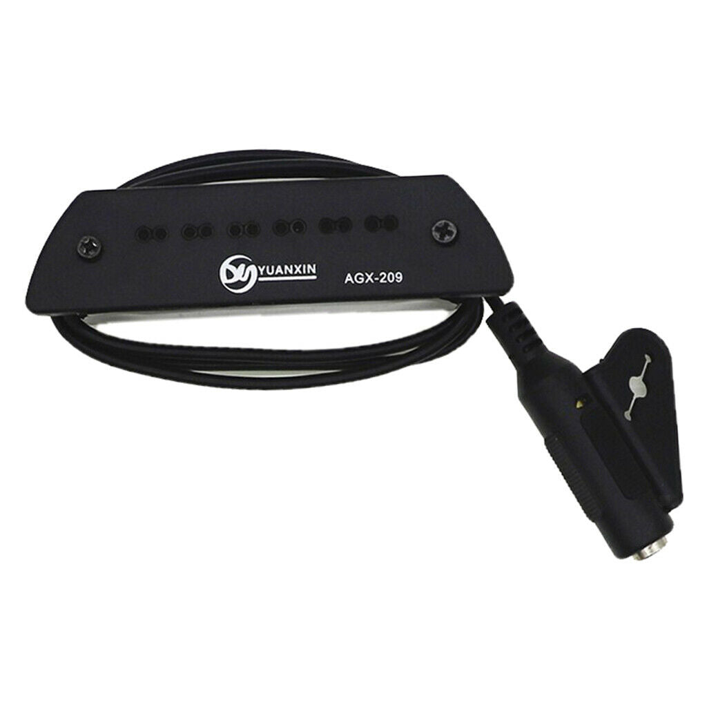 Tone And Volume Control Guitar Pickup For Acoustic Guitar Cable Length 2.8''