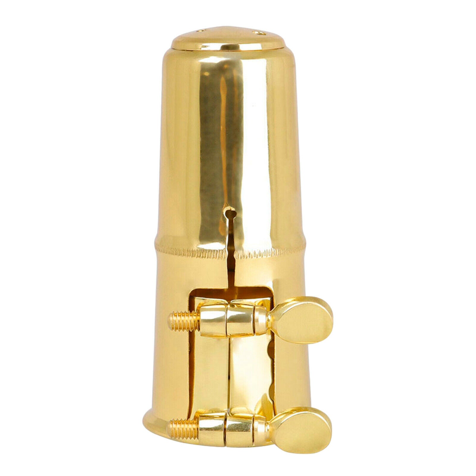Solid Brass Alto Saxophone Mouthpiece Protective   with Ligature for