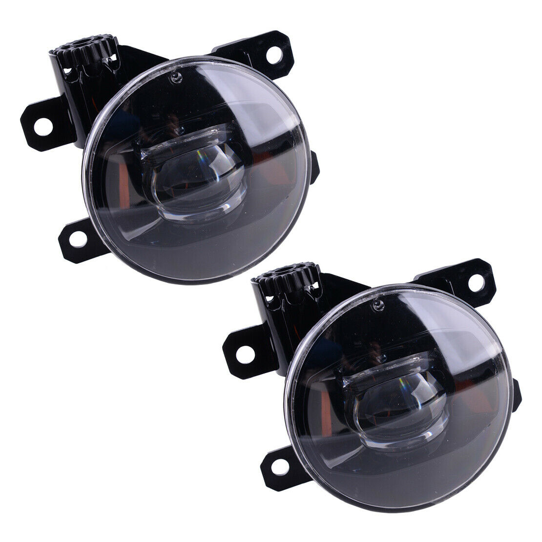 2Pc 3.5 inch LED Front Bumper Fog Light Lamp Fit For Ford Mustang 2015-17