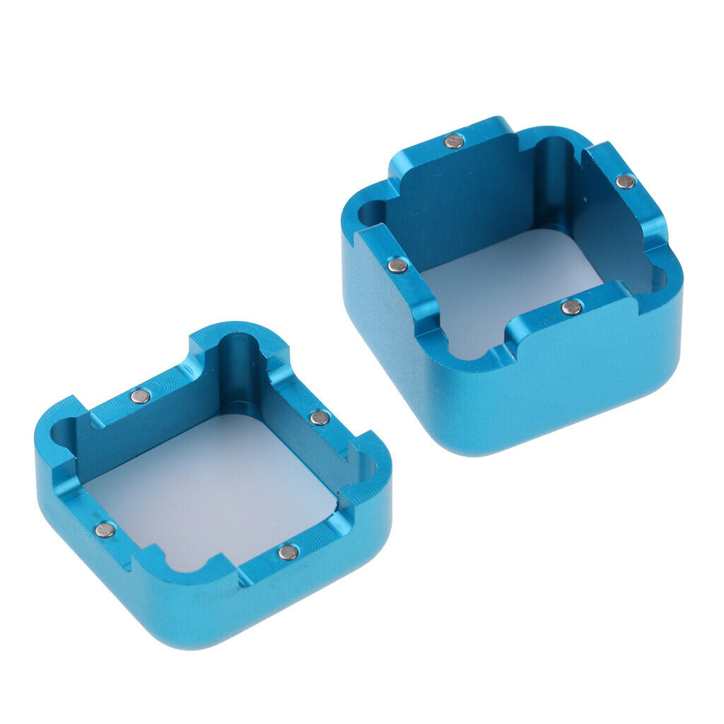 2Pcs/Lot Premium Pool Cue Chalk Holder Billiard Pocket Cue Chalk Case,