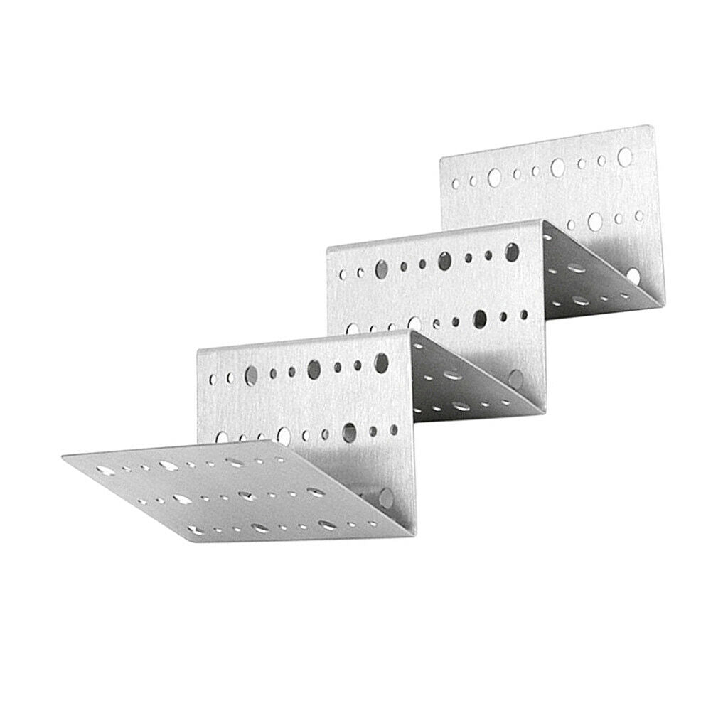 Taco Shell Holder Tortilla Stand Rack Stainless Steel Tray Holds 2-3 Tacos