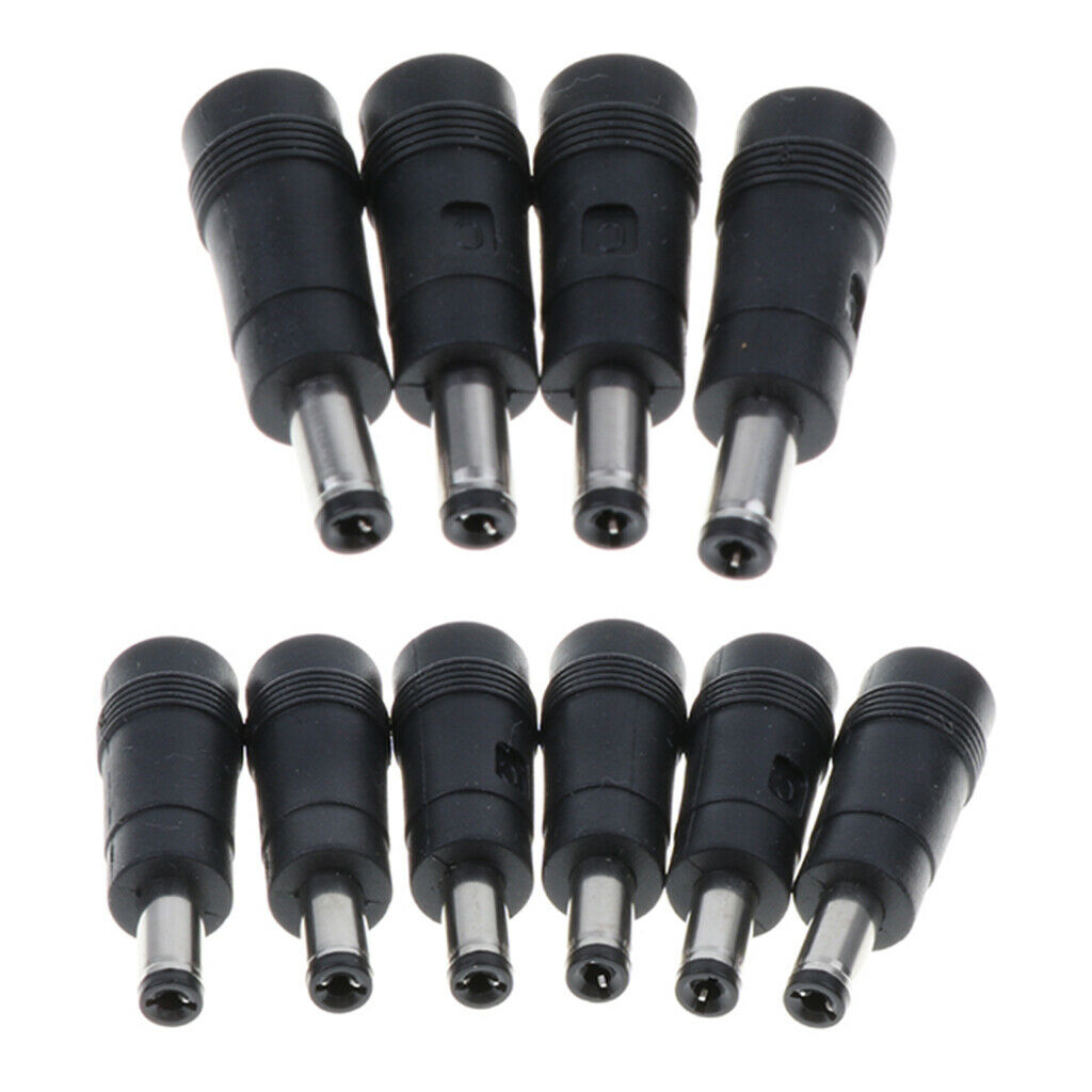 10 Packs DC 4.0x1.7mm Female to 5.5x2.1mm Male Power   Adapter Sockets