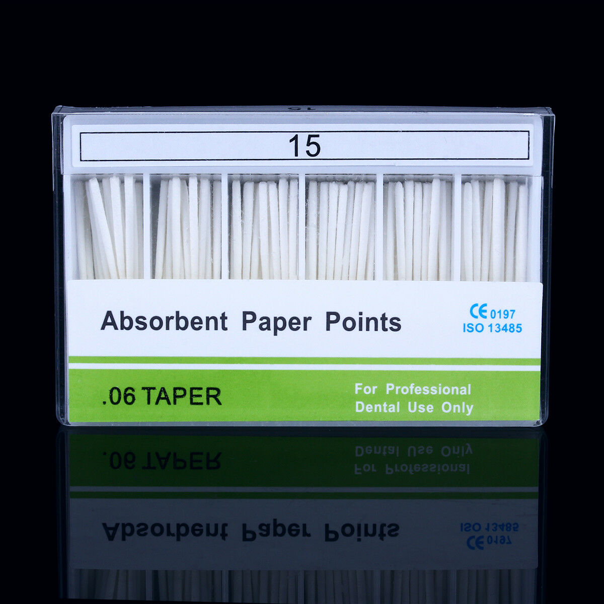 10Boxes Dental Absorbent Paper Points Root Canal Endodontic 15# Taper 0.06 New