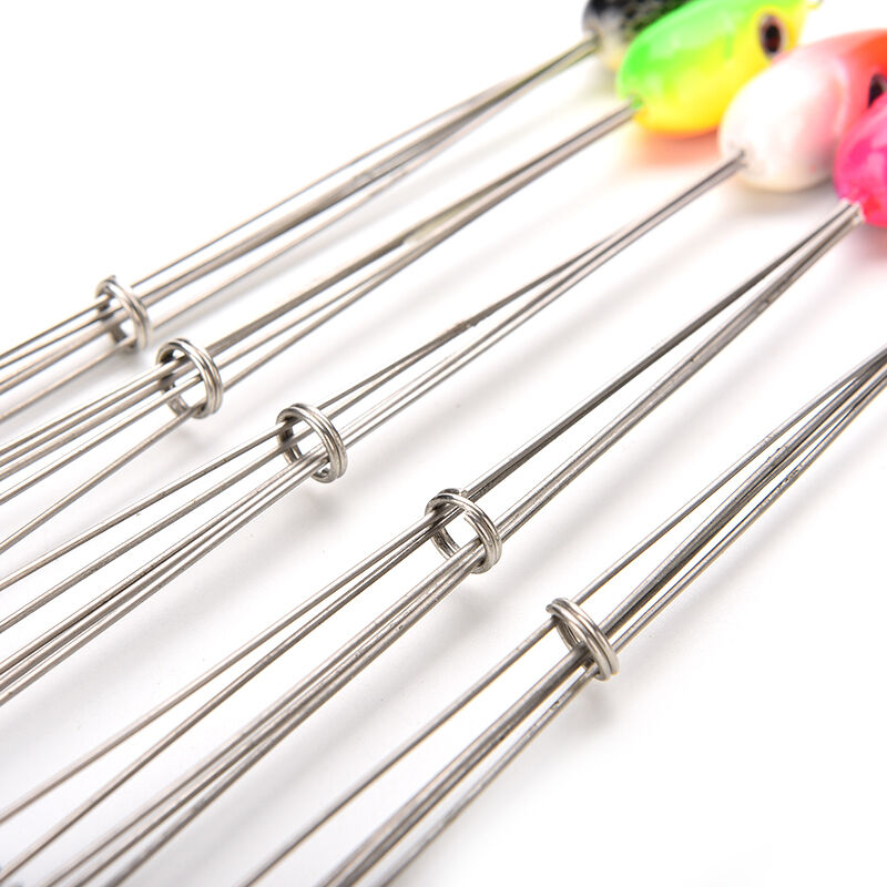 5 Pcs ALABAMA Rig 5 Wire Arms Umbrella Bass Fishing Umbrella Rig 5 Colors DD