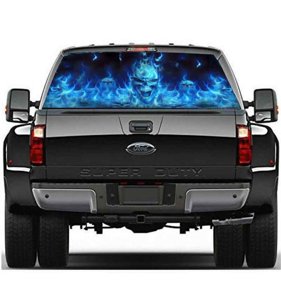 Truck Pickup Rear Window Decor Decals Durable and Vivid Colors Add Touch Feel